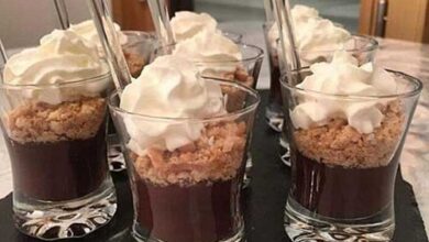 طرز تهیه پودینگ شکلاتی